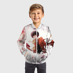 Бомбер детский Дазай, цвет: 3D-белый — фото 2
