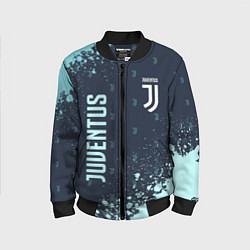 Бомбер детский JUVENTUS ЮВЕНТУС, цвет: 3D-черный