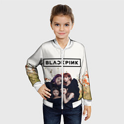 Бомбер детский BlackPink, цвет: 3D-белый — фото 2