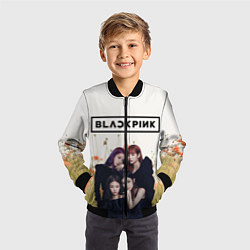 Бомбер детский BlackPink, цвет: 3D-черный — фото 2