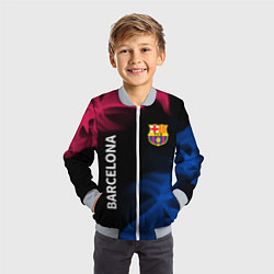 Бомбер детский BARCELONA БАРСЕЛОНА, цвет: 3D-серый — фото 2