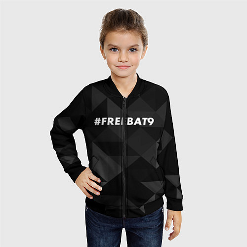 Детский бомбер FREEBAT9 / 3D-Черный – фото 4