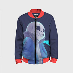 Бомбер детский UNDERTALE, цвет: 3D-красный
