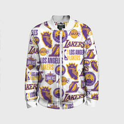 Детский бомбер LAKERS LOGO