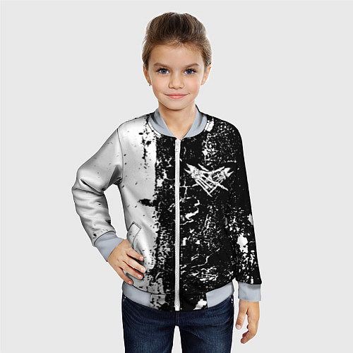 Детский бомбер Velial Squad / 3D-Серый – фото 4