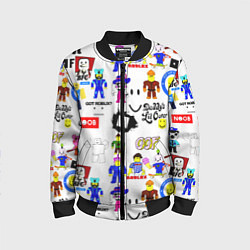 Бомбер детский ROBLOX, цвет: 3D-черный