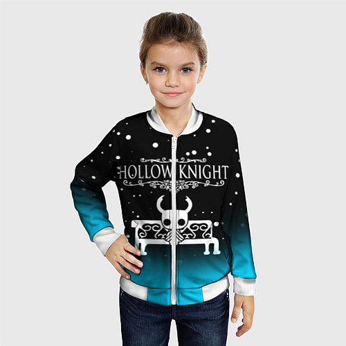 Детский бомбер HOLLOW KNIGHT / 3D-Белый – фото 4