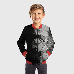 Бомбер детский Аста, цвет: 3D-красный — фото 2