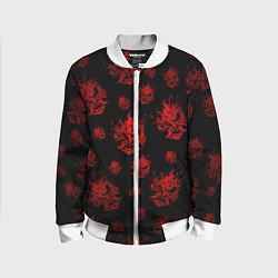 Детский бомбер RED SAMURAI PATTERN