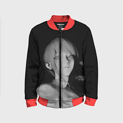 Бомбер детский Makima Chainsaw Man, цвет: 3D-красный