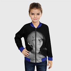 Бомбер детский Makima Chainsaw Man, цвет: 3D-синий — фото 2