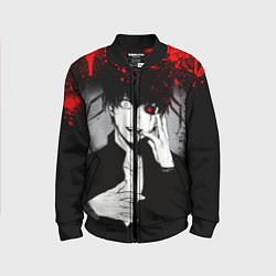 Бомбер детский ТОКИЙСКИЙ ГУЛЬ TOKYO GHOUL, цвет: 3D-черный