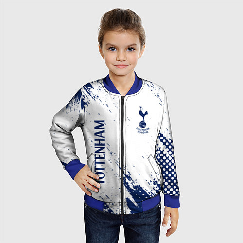 Детский бомбер TOTTENHAM HOTSPUR / 3D-Синий – фото 4