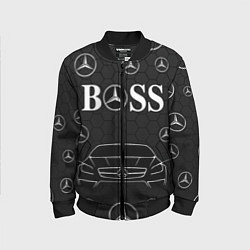 Бомбер детский BOSS MERCEDES-BENZ, цвет: 3D-черный