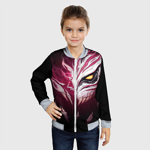 Детский бомбер ИЧИГО БЛИЧ BLEACH / 3D-Серый – фото 4