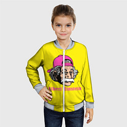 Бомбер детский Albert Einstein, цвет: 3D-серый — фото 2