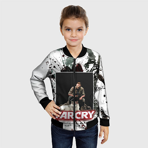 Детский бомбер FARCRY WOLF / 3D-Черный – фото 4
