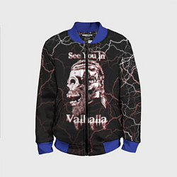 Бомбер детский Ragnarr, цвет: 3D-синий