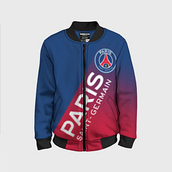 Бомбер детский ФК ПСЖ PARIS SAINT GERMAIN, цвет: 3D-черный
