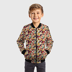 Бомбер детский Марафон, цвет: 3D-черный — фото 2