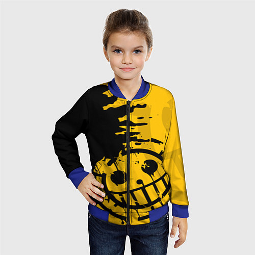 Детский бомбер ONE PIECE PIRATES ПИРАТЫ / 3D-Синий – фото 4