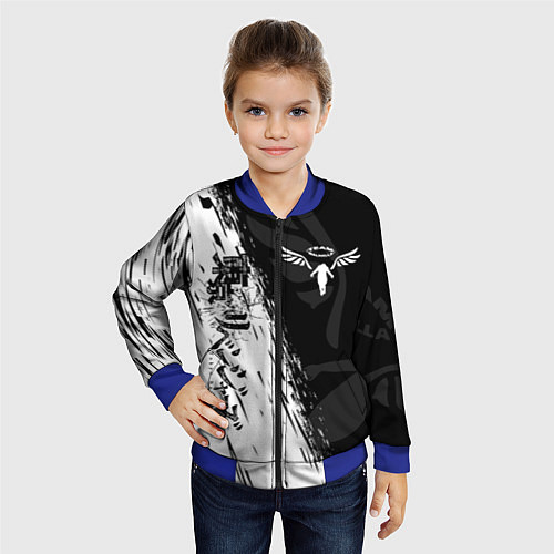 Детский бомбер ТОКИЙСКИЕ МСТИТЕЛИ WALHALLA КЛАН / 3D-Синий – фото 4
