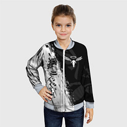 Бомбер детский ТОКИЙСКИЕ МСТИТЕЛИ WALHALLA КЛАН, цвет: 3D-серый — фото 2