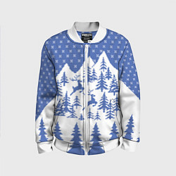 Детский бомбер Горные Олени