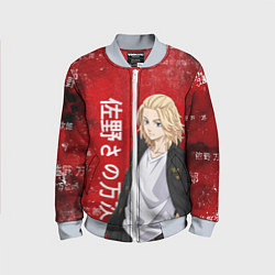 Бомбер детский МАЙКИ МАНДЗИРО ТОСВА RED, цвет: 3D-серый