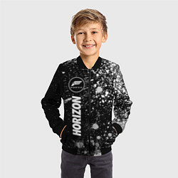 Бомбер детский ФОРЗА ХОРАЙЗЕН Арт Вертикально, цвет: 3D-черный — фото 2