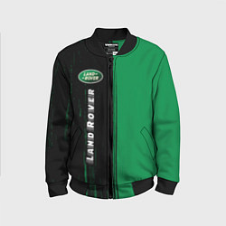 Бомбер детский ЛЕНД РОВЕР Land Rover Краски, цвет: 3D-черный