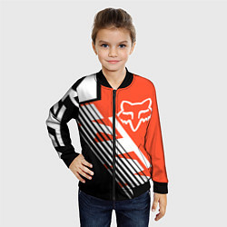 Бомбер детский FOX X KTM Сollaboration, цвет: 3D-черный — фото 2