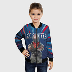 Бомбер детский Fortnite Герой асфальта Burnout Video game, цвет: 3D-черный — фото 2