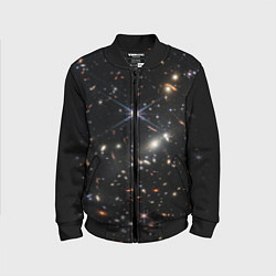 Бомбер детский Новое изображение ранней вселенной от Джеймса Уэбб, цвет: 3D-черный