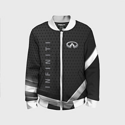 Детский бомбер Infiniti абстракция карбон