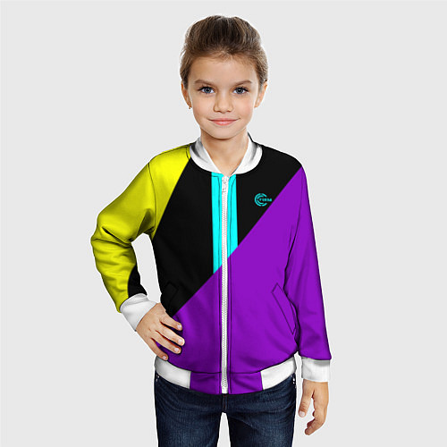 Детский бомбер FIRM прямиком из 80х / 3D-Белый – фото 4