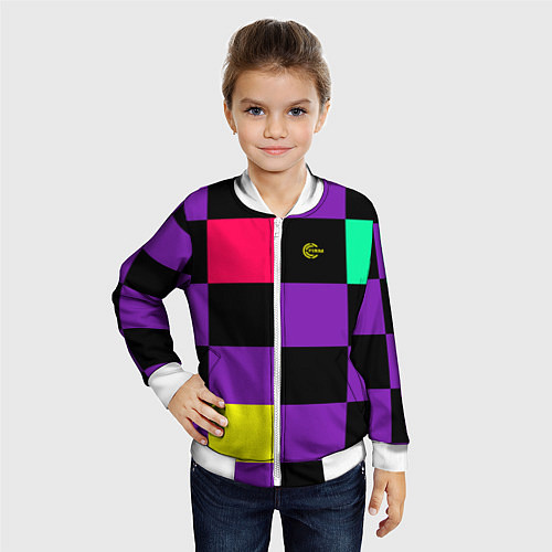 Детский бомбер FIRM прямо из 80х / 3D-Белый – фото 4