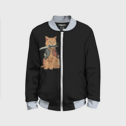 Детский бомбер Yakuza cat