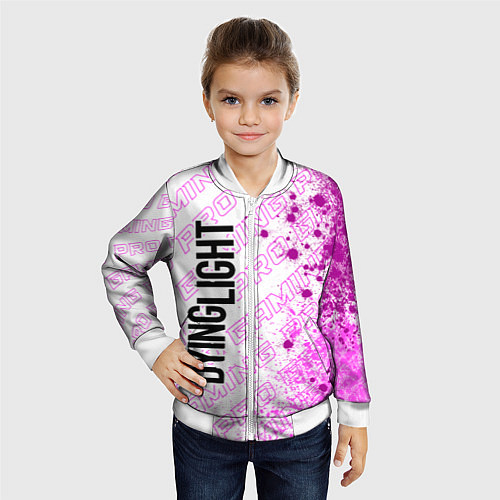 Детский бомбер Dying Light pro gaming: по-вертикали / 3D-Белый – фото 4