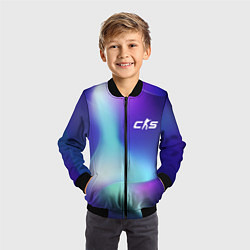 Бомбер детский Counter-Strike 2 northern cold, цвет: 3D-черный — фото 2
