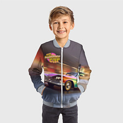 Бомбер детский My summer car 1961 Plymouth Fury, цвет: 3D-серый — фото 2