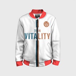 Детский бомбер Форма Team Vitality white