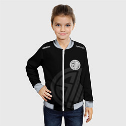 Бомбер детский Форма Team Solo Mid, цвет: 3D-серый — фото 2