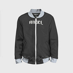Бомбер детский Angel bone wings black, цвет: 3D-серый