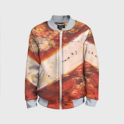 Бомбер детский Горная порода, цвет: 3D-серый