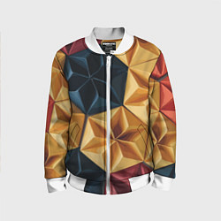 Детский бомбер Ромбовое вдохновение