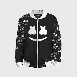 Детский бомбер Marshmello black collection