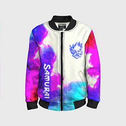 Детский бомбер Samurai neon colors