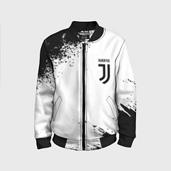 Бомбер детский Juventus sport color black, цвет: 3D-черный
