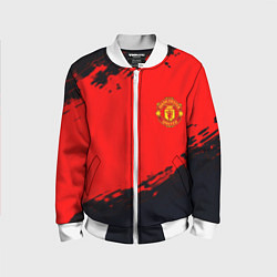 Детский бомбер Manchester United colors sport